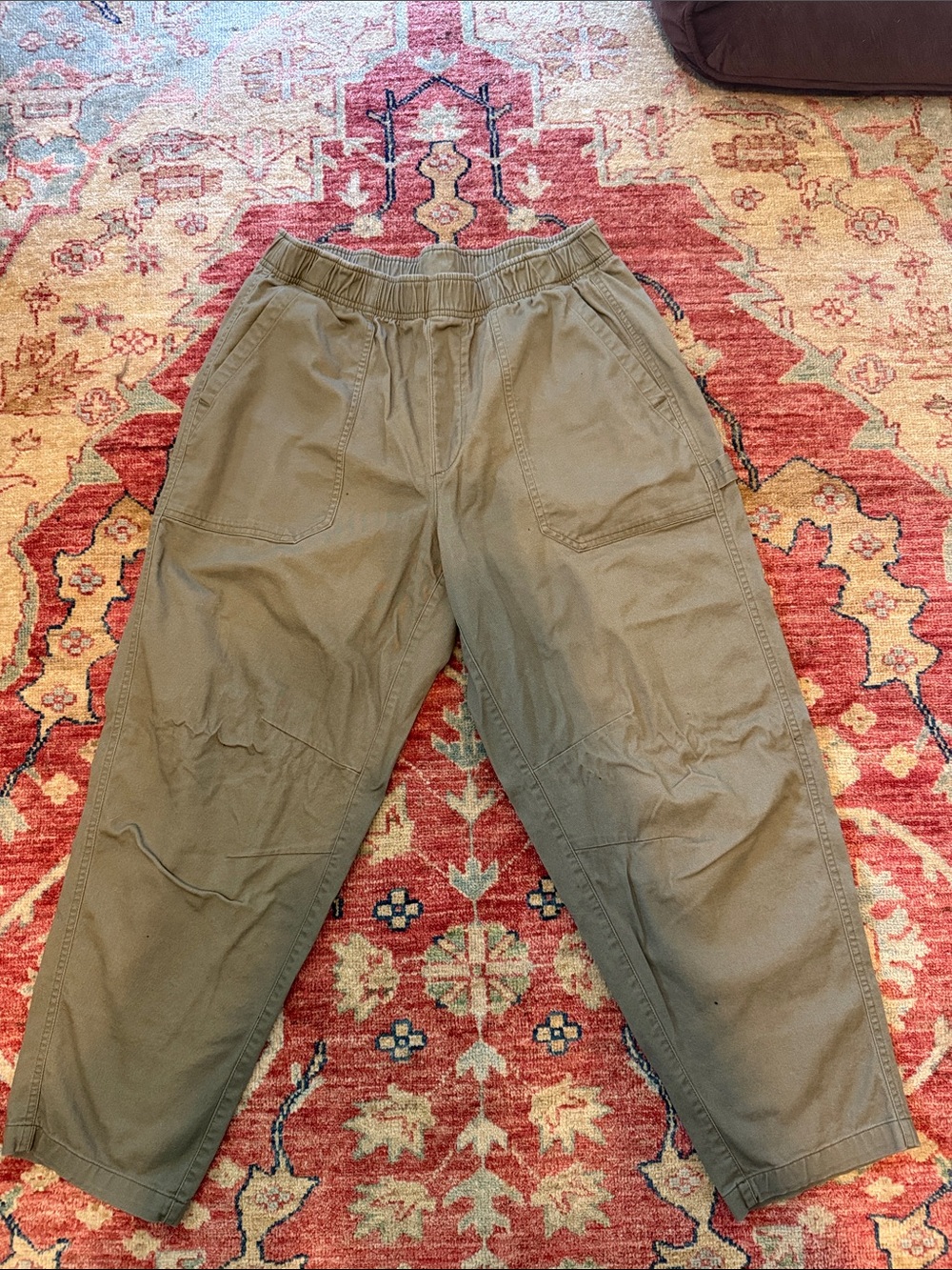 Old Navy Wide-Leg Utility Jumpsuit Pants - Olive